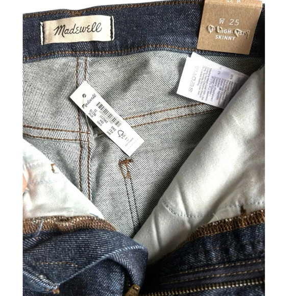 NWT Madewell 10" High-Rise Skinny Jeans Tarren - Picture 9 of 13